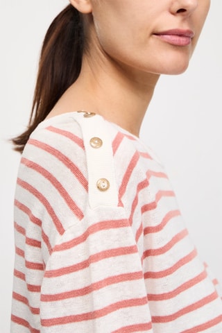 Pull en lin Babou - Ecru