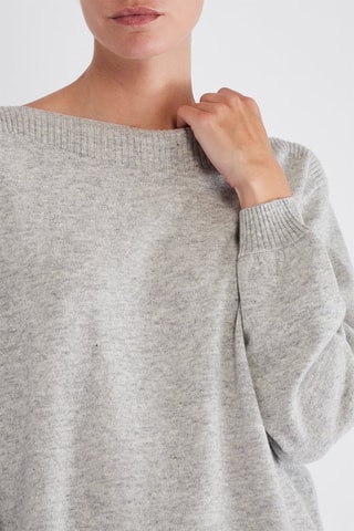 Pull en mérinos - Gris