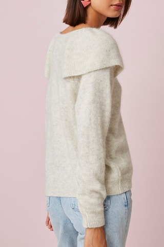 Pull en alpaga - Beige