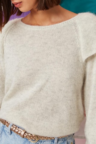Pull en alpaga - Beige