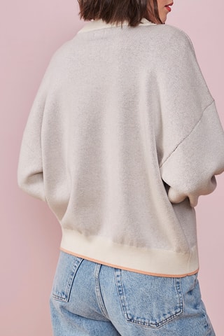 Pull en mérinos Camila - Gris