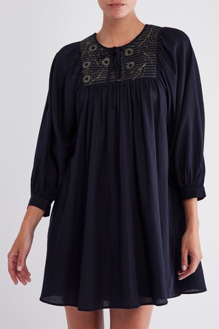 Robe patineuse - Bleu marine