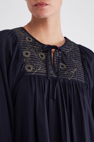 Robe patineuse - Bleu marine