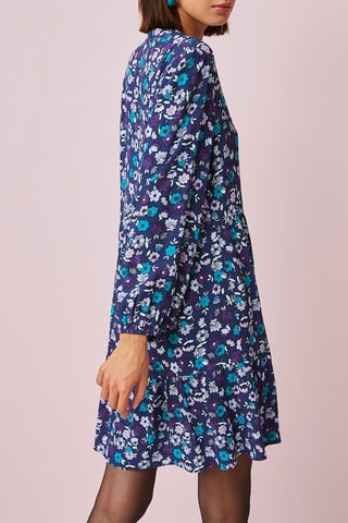 Robe courte - Bleu