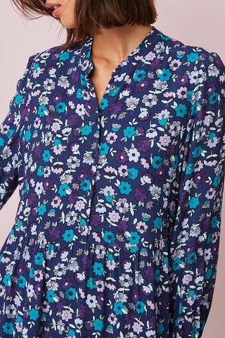 Robe courte - Bleu