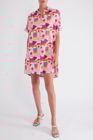 Robe chemise - Rose