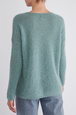 Pull en mohair - Vert
