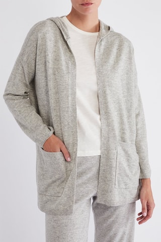 Gilet à capuche - Gris