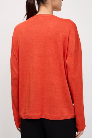 Gilet en lin Balotin - Orange