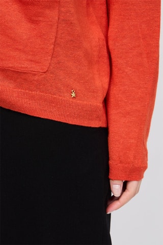 Gilet en lin Balotin - Orange