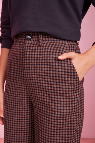 Pantalon en laine Serra - Marron