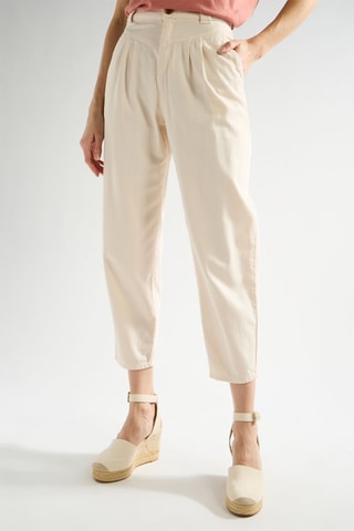 Pantalon droit 7/8 Epoline - Ecru