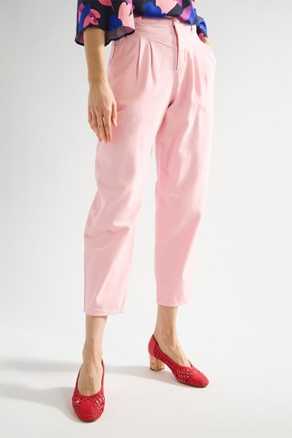 Pantalon droit 7/8 Epoline - Rose