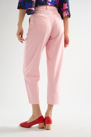 Pantalon droit 7/8 Epoline - Rose