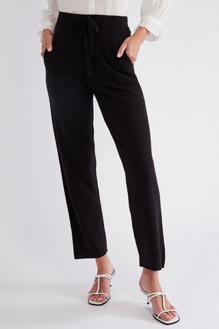 Pantalon en laine - Noir