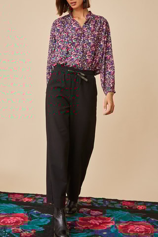 Pantalon droit - Noir