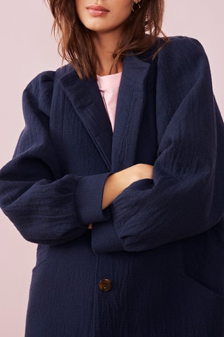 Manteau Namnam - Bleu marine