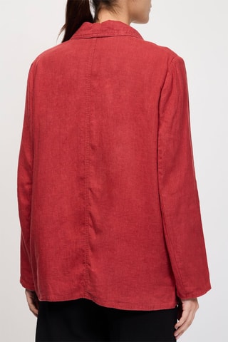 Veste en lin Takitaki - Rouge