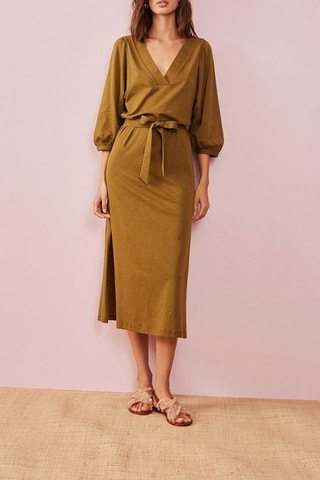 Robe midi Falumette - Vert