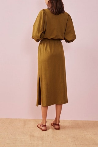 Robe midi Falumette - Vert