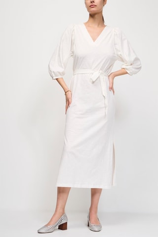 Robe droite Falumette - Ecru chiné