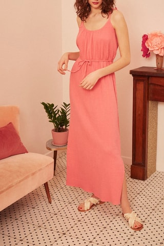 Robe longue Tiany - Rose