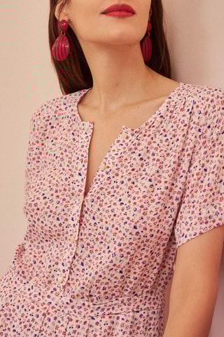 Robe droite Therese - Blanc