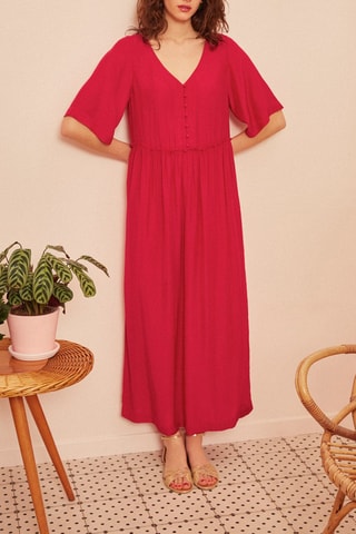 Robe longue Teorie - Fuchsia