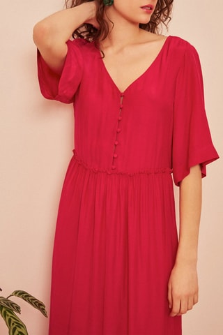 Robe longue Teorie - Fuchsia