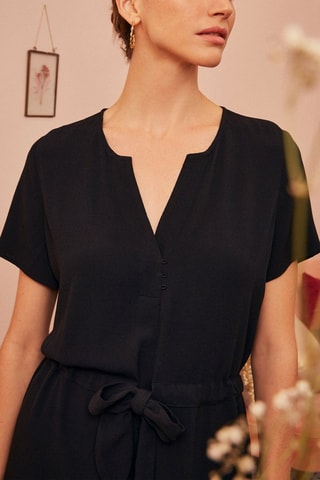 Robe droite Tiloum - Noir