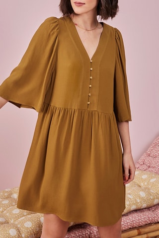 Robe patineuse Pinède - Kaki