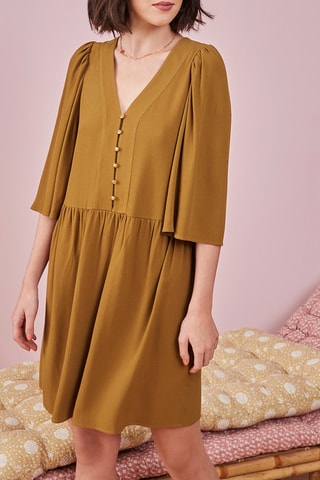 Robe patineuse Pinède - Kaki