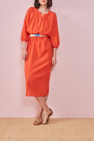 Robe droite Tangerine - Orange
