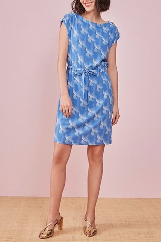 Robe droite Samel - Bleu