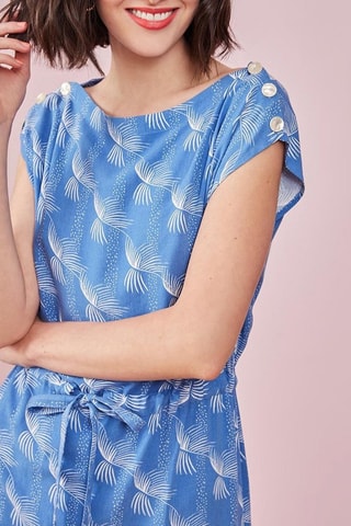 Robe droite Samel - Bleu