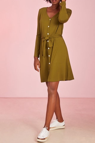 Robe droite Jalane - Vert