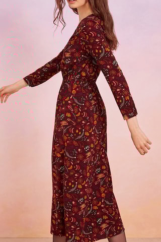 Robe longue Victoriane - Rouge