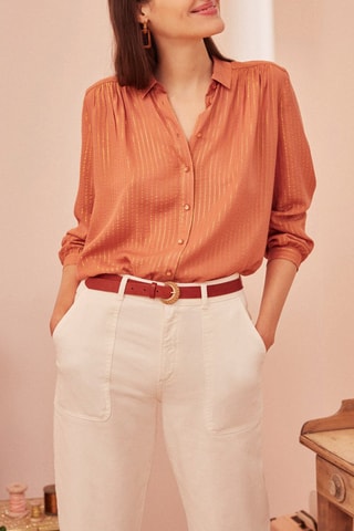 Chemisier oversize Tammy - Argile