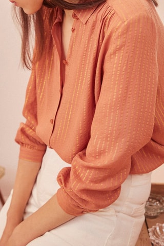 Chemisier oversize Tammy - Argile