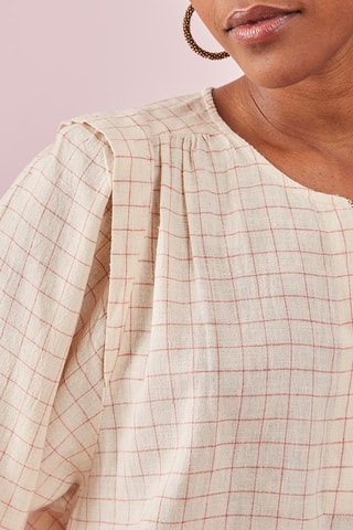 Blouse en soie Joplin - Beige