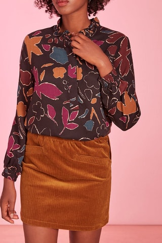 Blouse Tichette - Marron