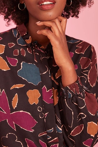 Blouse Tichette - Marron