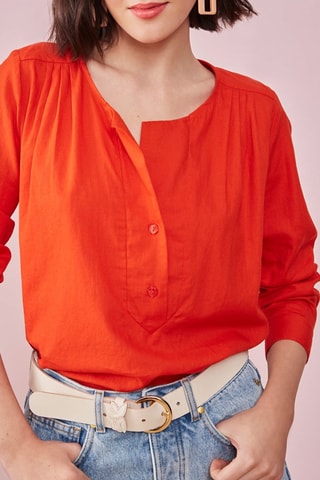 Blouse Elisabelle - Rouge
