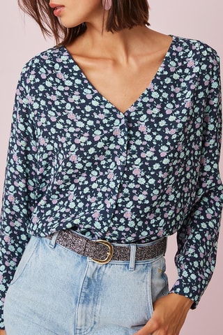 Blouse - Bleu