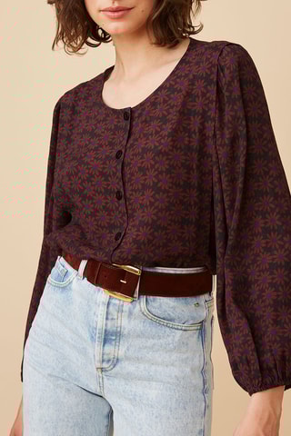 Blouse - Marron