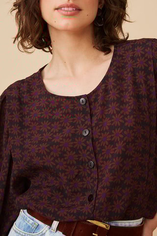 Blouse - Marron