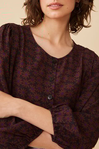 Blouse - Marron