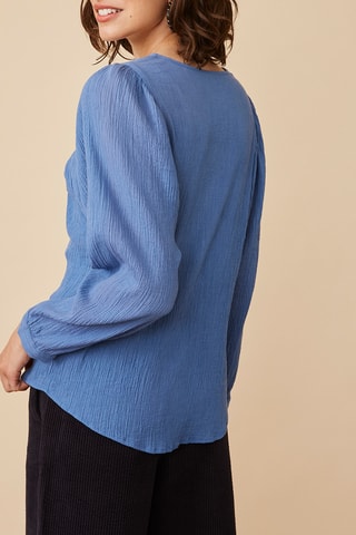 Blouse - Bleu