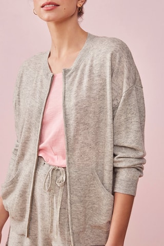 Sweat en mérinos Riz - Gris chiné