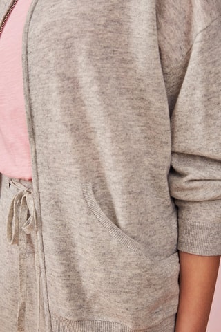 Sweat en mérinos Riz - Gris chiné